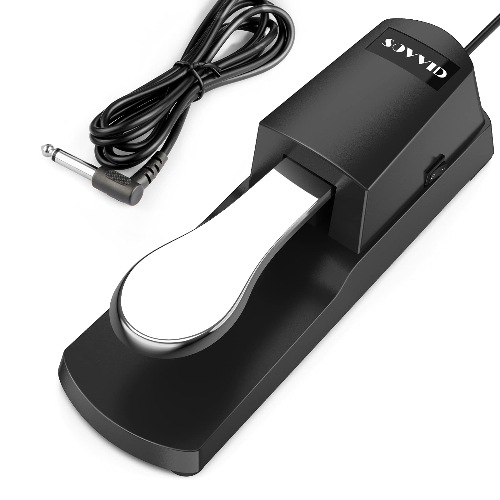 ZIBUYU Digital Piano Pedal Sustain Universal Keyboard Pedal Sustain for Yamaha, Roland, Casio, Korg, Behringer, Moog Universal Pedal for Piano and Keyboard - Black ZIBUYU Digital Piano Pedal Sustain Universal Keyboard Pedal Sustain for Yamaha, Roland, Casio, Korg, Behringer, Moog Universal Pedal for Piano and Keyboard - Black